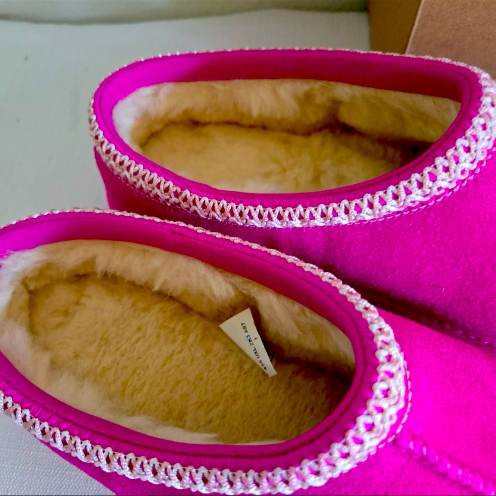 💘🌸💓 UGG TASMAN SLIPPERS ROCK ROSE 💘🌸💓 - Picture 3 of 4